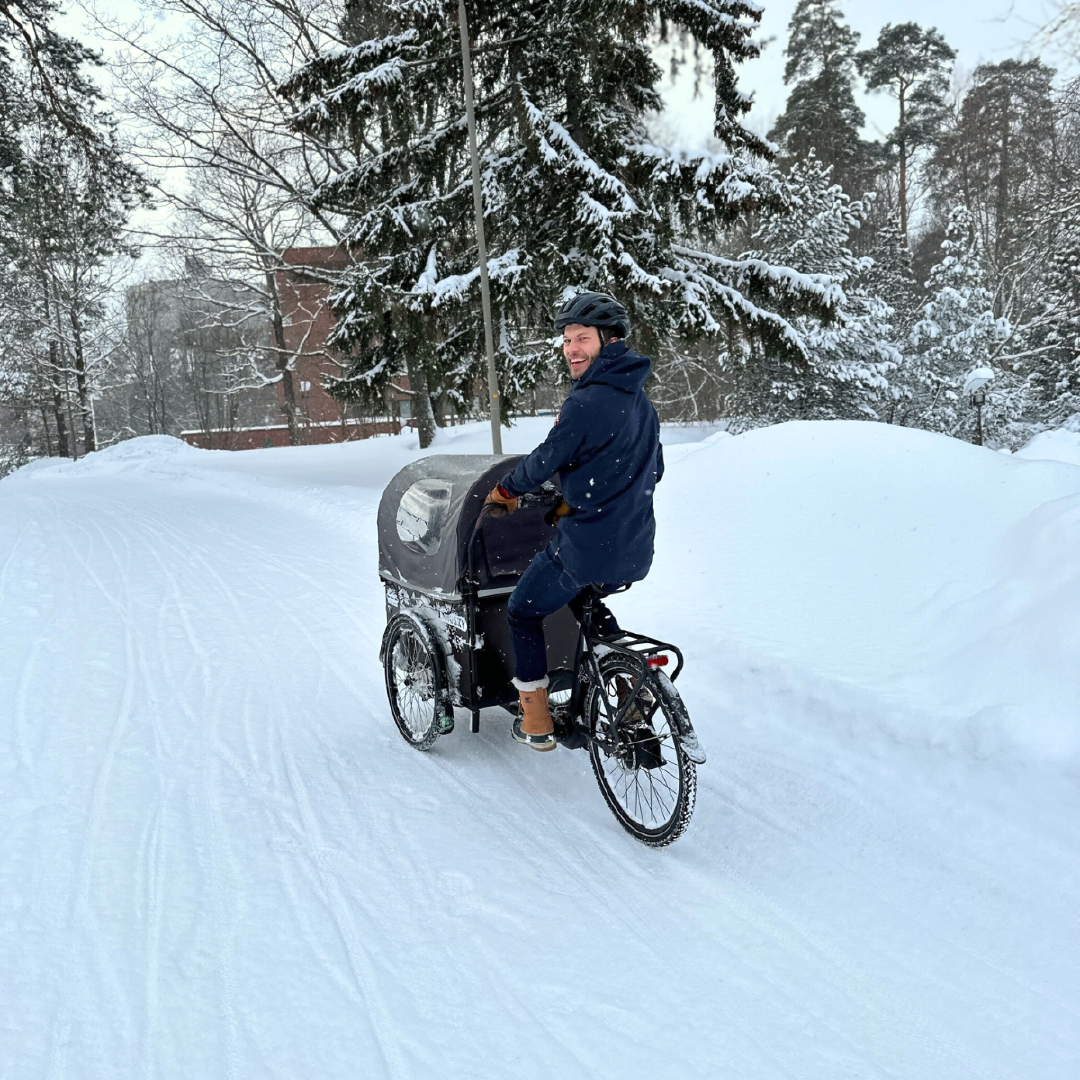 Talvipyöräily yleistyy